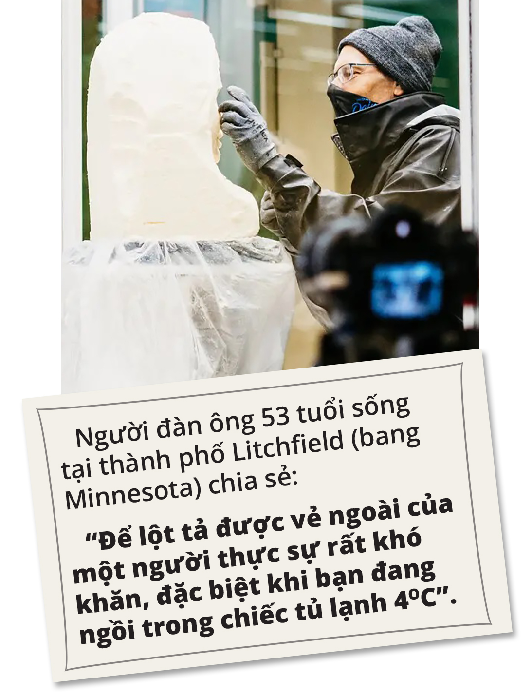 Điêu khắc bơ - Ảnh 2.