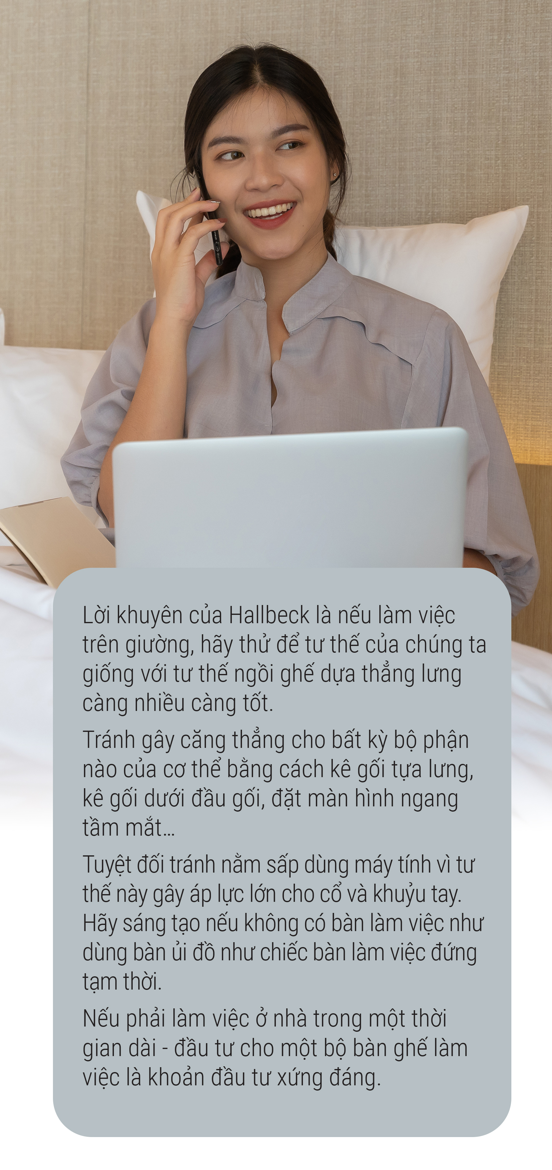 Làm việc trên giường, có bình thường? - Ảnh 14.