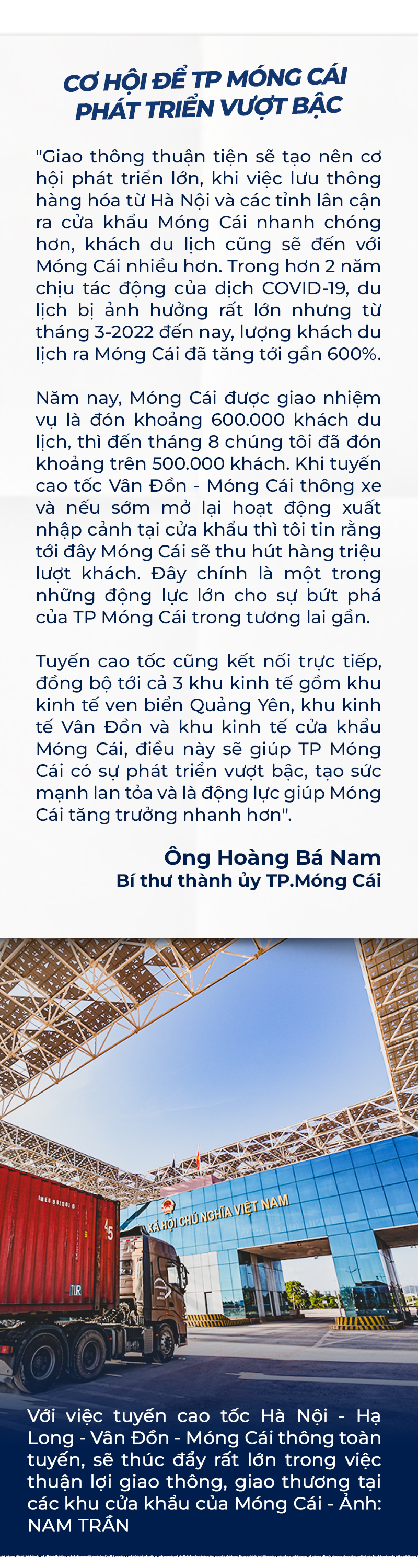 Móng Cái - Dubai của Việt Nam trong tương lai - Ảnh 11.