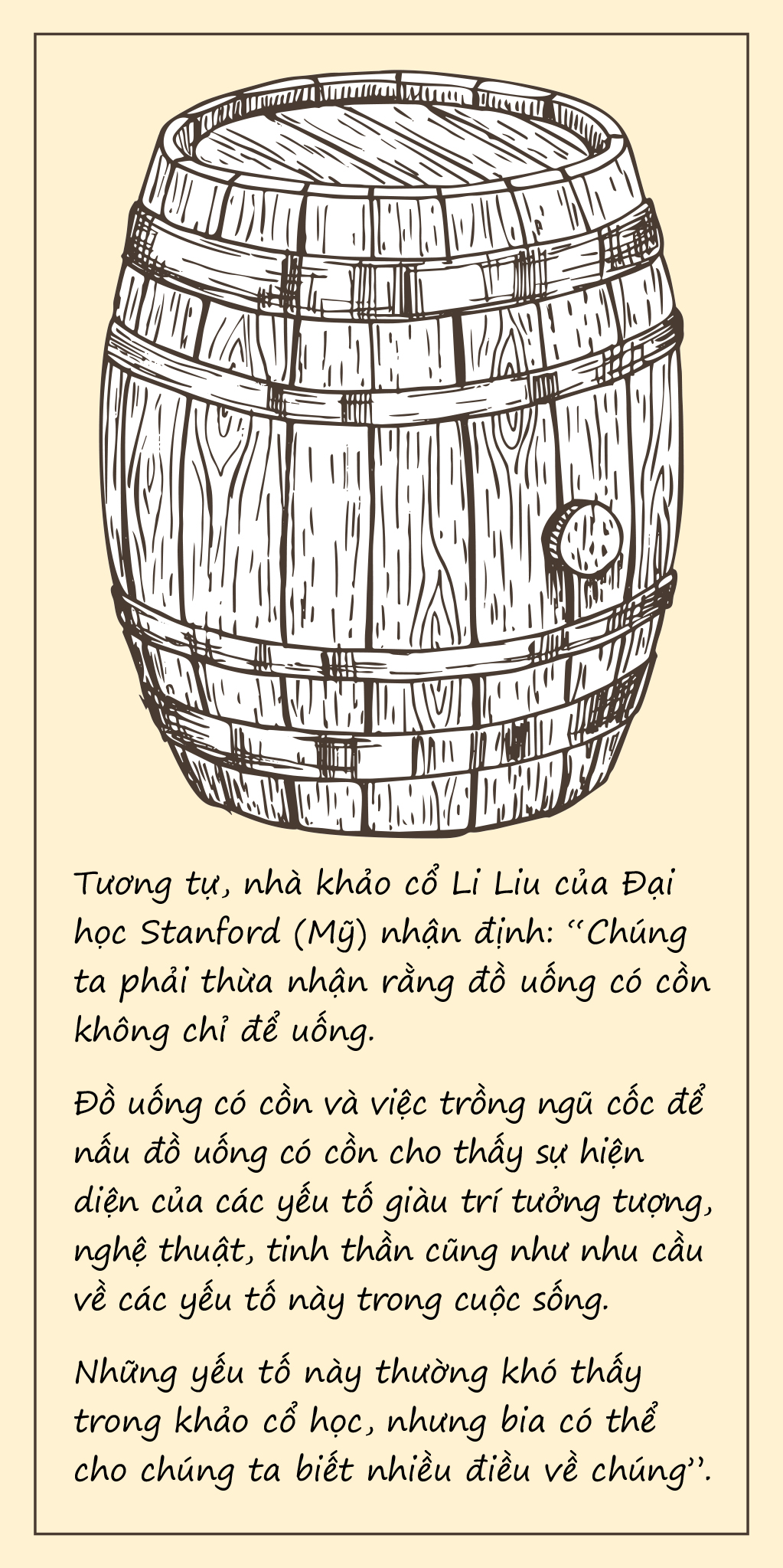 Nhấp bia cổ, hiểu chuyện xưa - Ảnh 8.