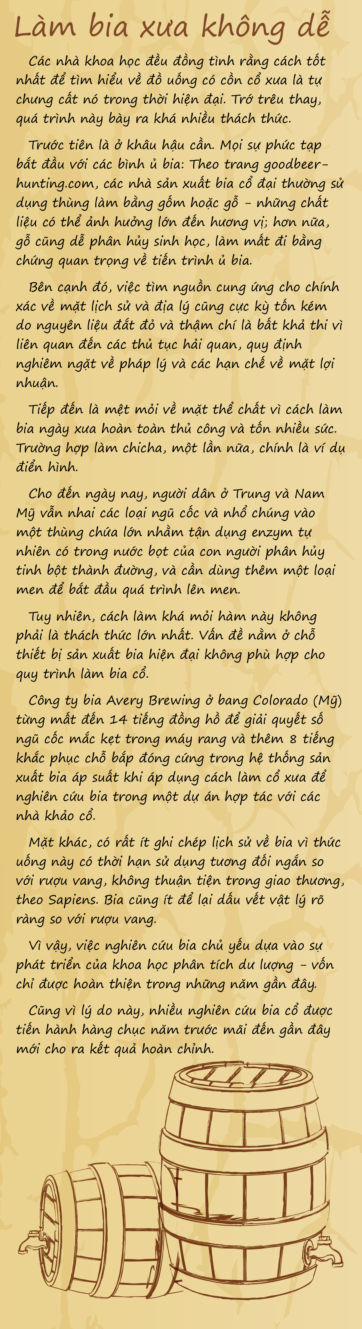 Nhấp bia cổ, hiểu chuyện xưa - Ảnh 13.