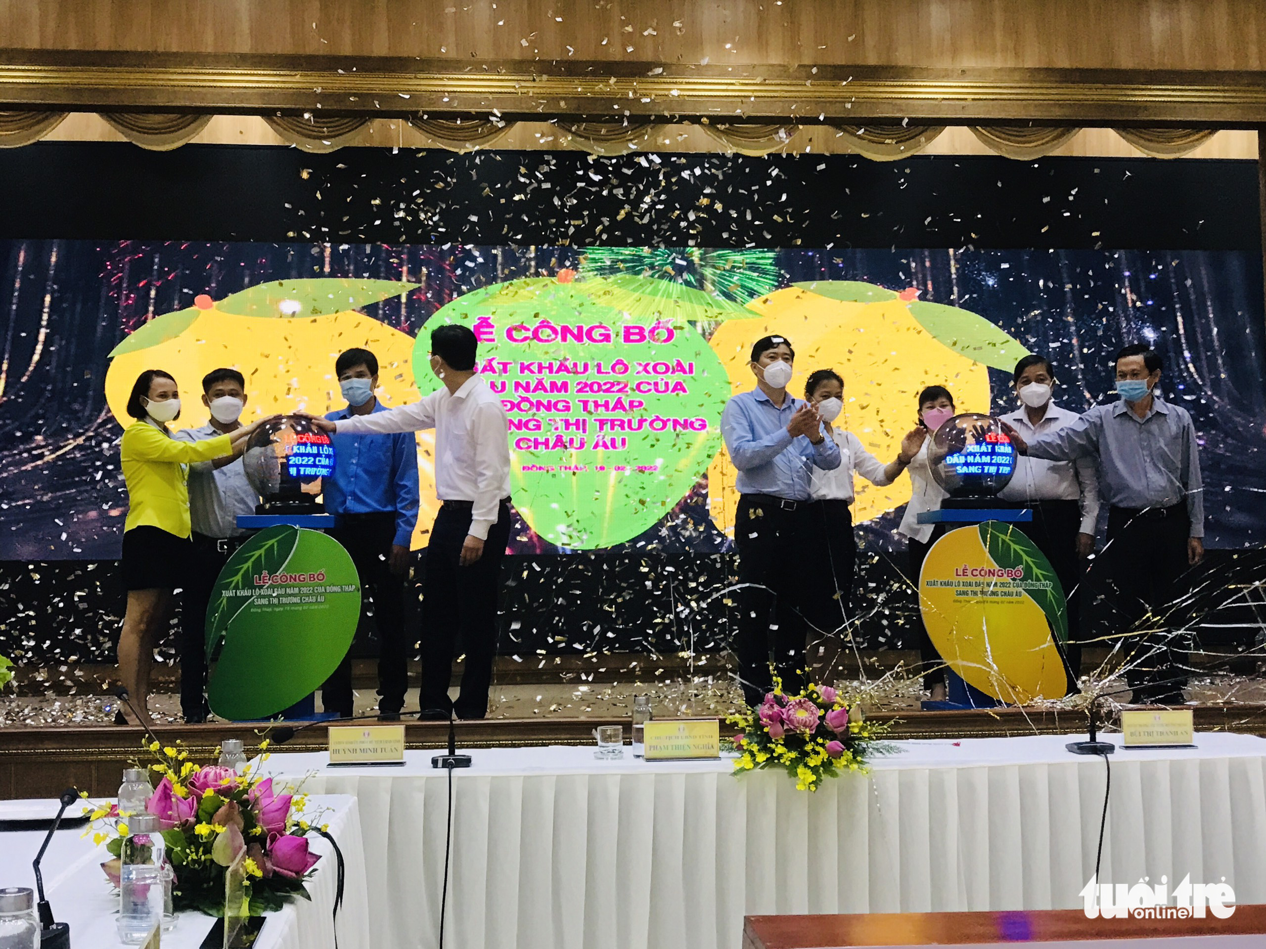 Đồng Tháp xuất khẩu 3 tấn xoài cát chu đầu tiên trong năm 2022 sang thị trường châu Âu - Ảnh 2. Đồng Tháp xuất khẩu 3 tấn xoài cát chu đầu tiên trong năm 2022 sang thị trường châu Âu - Ảnh 2.