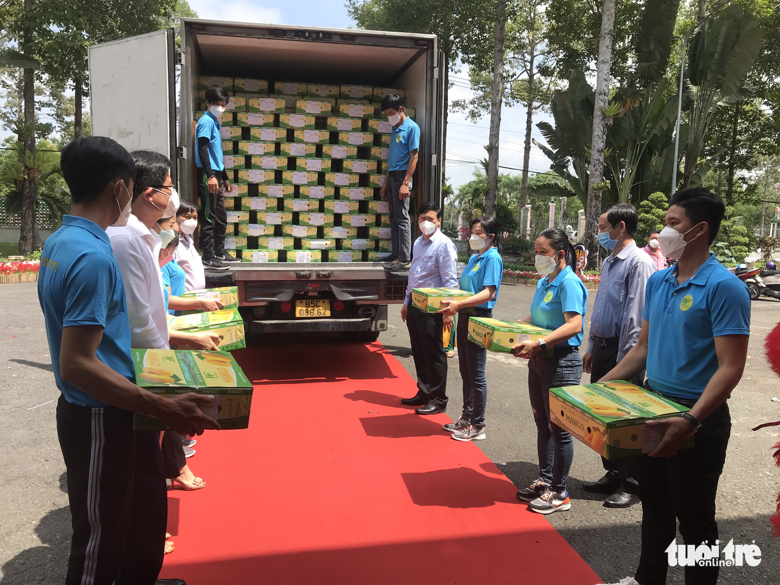 Đồng Tháp xuất khẩu 3 tấn xoài cát chu đầu tiên trong năm 2022 sang thị trường châu Âu - Ảnh 1. Đồng Tháp xuất khẩu 3 tấn xoài cát chu đầu tiên trong năm 2022 sang thị trường châu Âu - Ảnh 1.