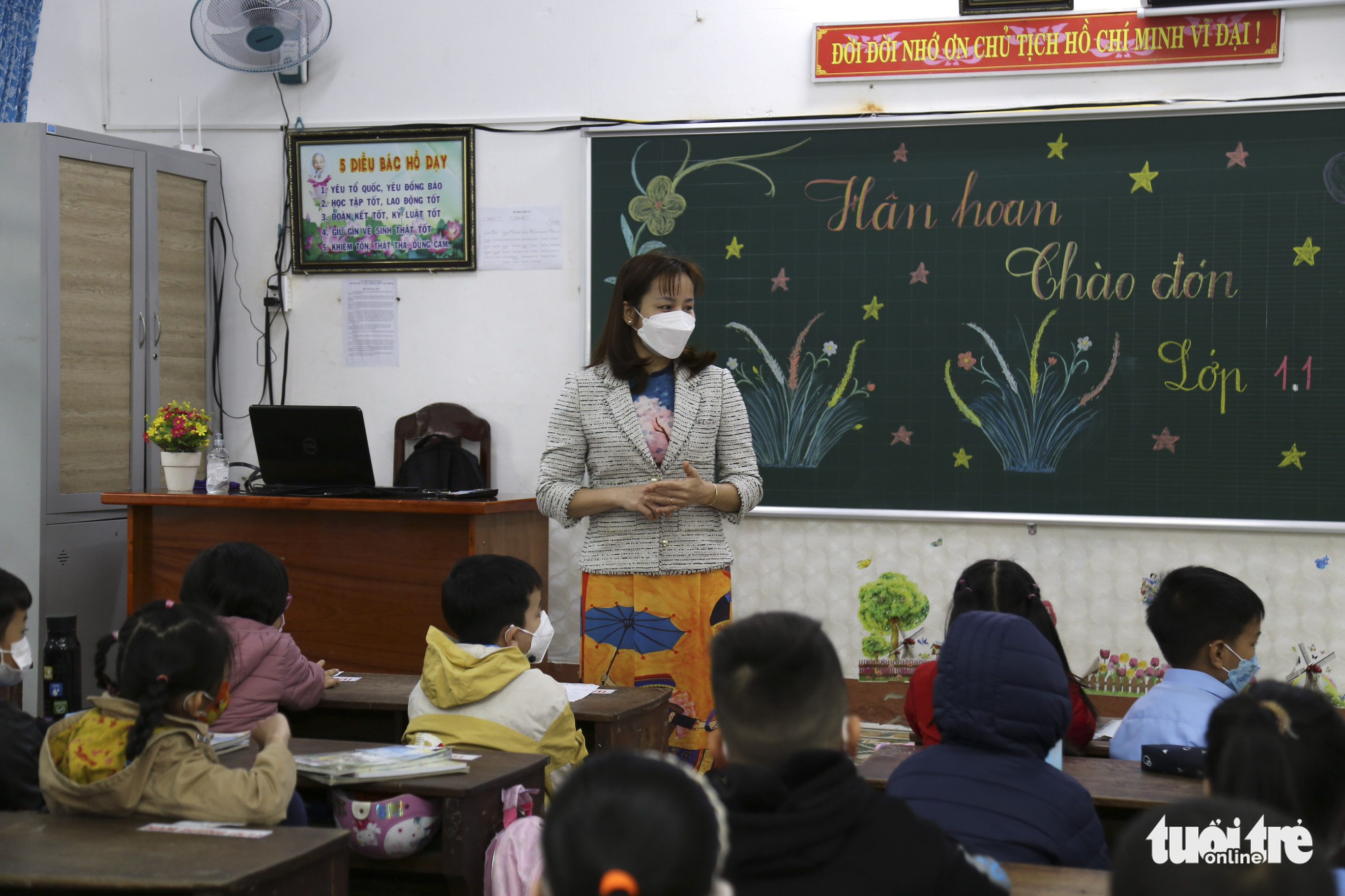 Tiểu học, mầm non Đà Nẵng mở cửa, học sinh vắng khá nhiều do phụ huynh chưa yên tâm - Ảnh 7. Tiểu học, mầm non Đà Nẵng mở cửa, học sinh vắng khá nhiều do phụ huynh chưa yên tâm - Ảnh 7.