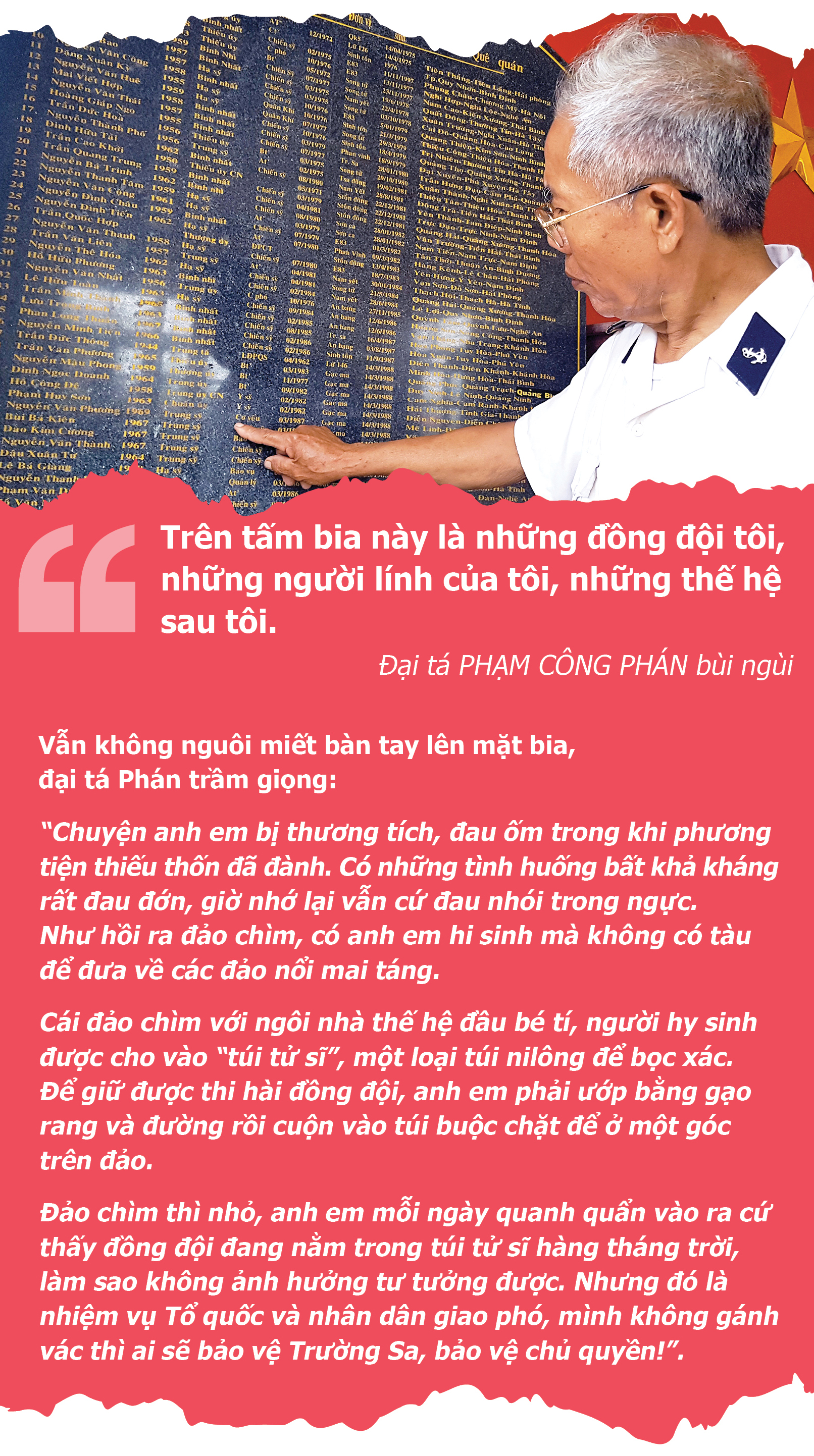 Trường Sa - Gạc Ma và những người nằm lại - Ảnh 10.