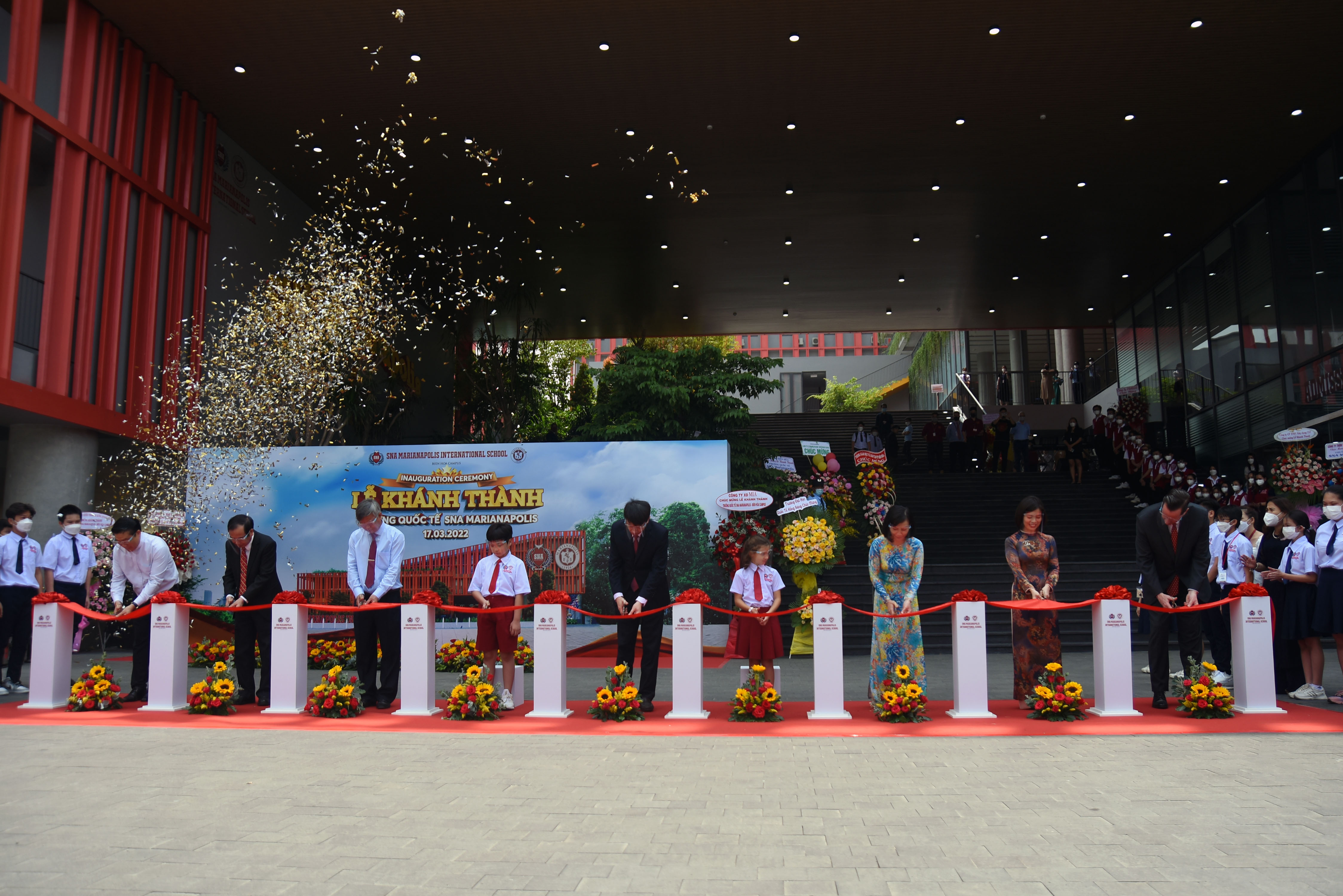 Khánh thành Trường SNA Marianapolis - Biên Hòa Campus đạt chuẩn quốc tế đầu tiên tại Đồng Nai - Ảnh 1. Khánh thành Trường SNA Marianapolis - Biên Hòa Campus đạt chuẩn quốc tế đầu tiên tại Đồng Nai - Ảnh 1.