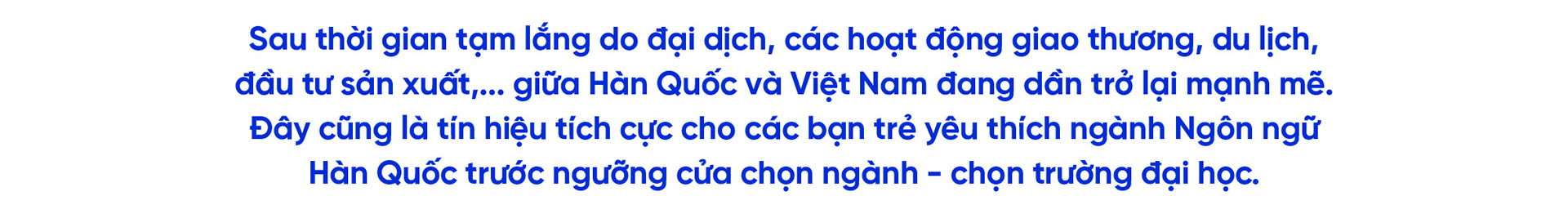 Bí kíp số 1 khi học ngành Ngôn ngữ Hàn Quốc - Ảnh 1.