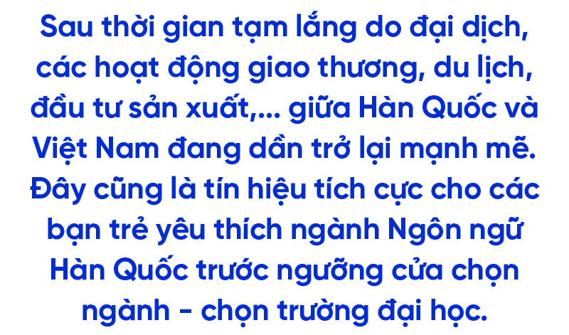 Bí kíp số 1 khi học ngành Ngôn ngữ Hàn Quốc - Ảnh 1.