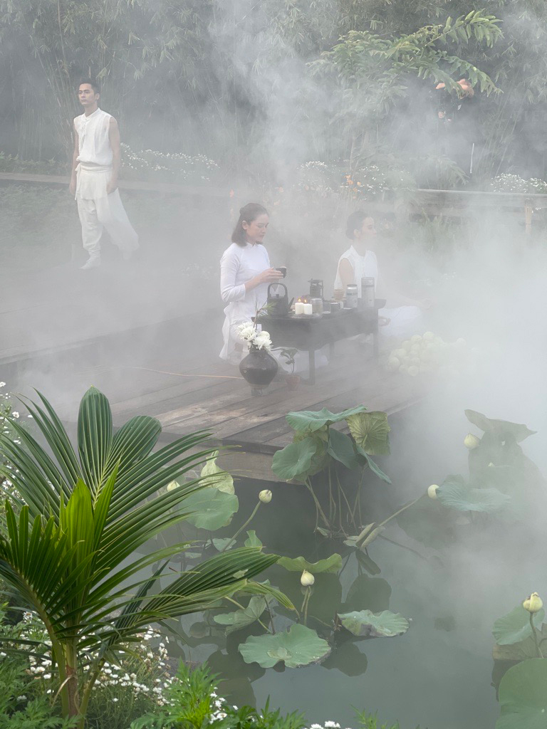 Hoa hậu Giáng My thích thú với trải nghiệm lối sống tỉnh thức - Ảnh 3.