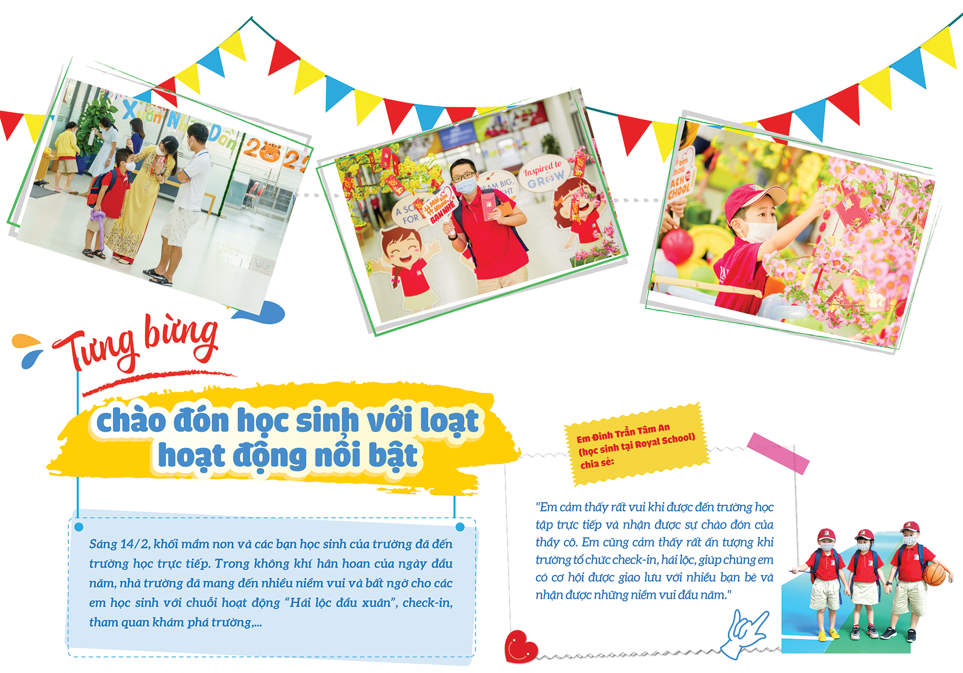 Tuần đầu đến trường của Royal School Phú Lâm có gì đặc biệt? - Ảnh 2.