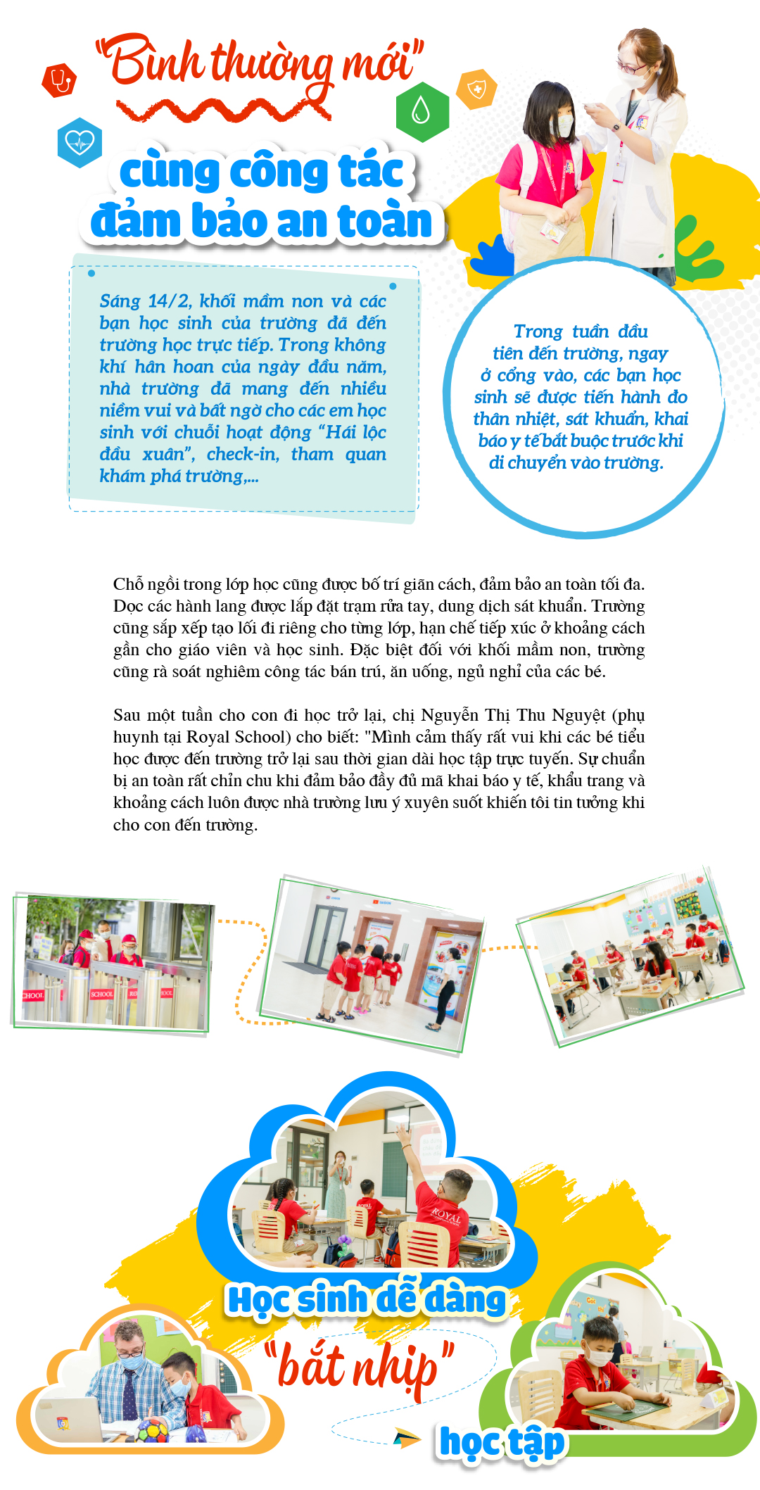 Tuần đầu đến trường của Royal School Phú Lâm có gì đặc biệt? - Ảnh 3.