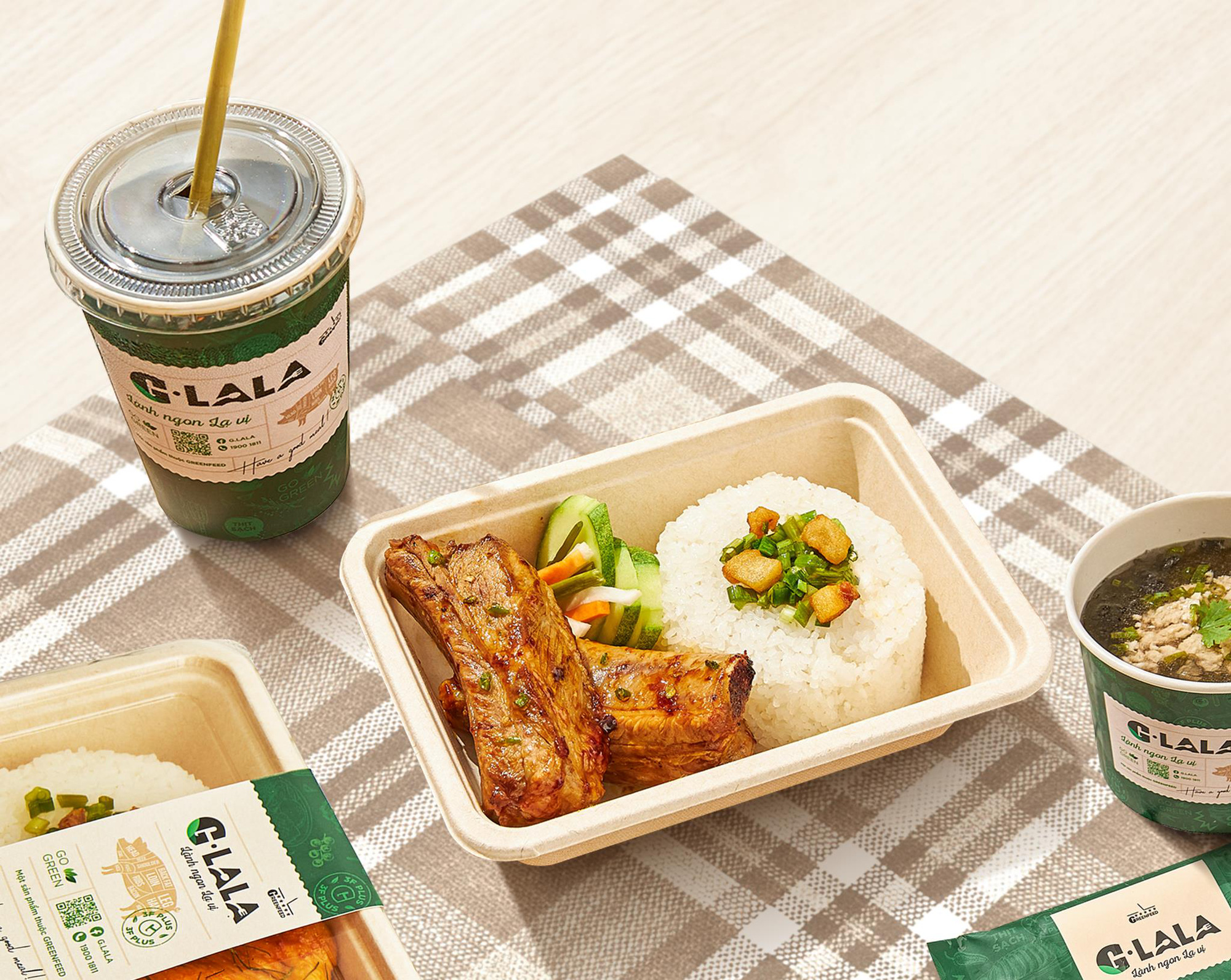 GREENFEED giới thiệu cơm tấm G•LALA ‘lành ngon - lạ vị’ - Ảnh 1.