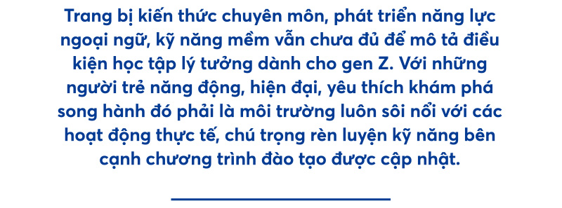 Sinh viên UEF - Học thực tế gắn với trải nghiệm thực tiễn để thành công - Ảnh 1.