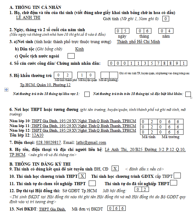 Lưu ý gì khi đăng ký thi tốt nghiệp THPT 2022? - Ảnh 2.