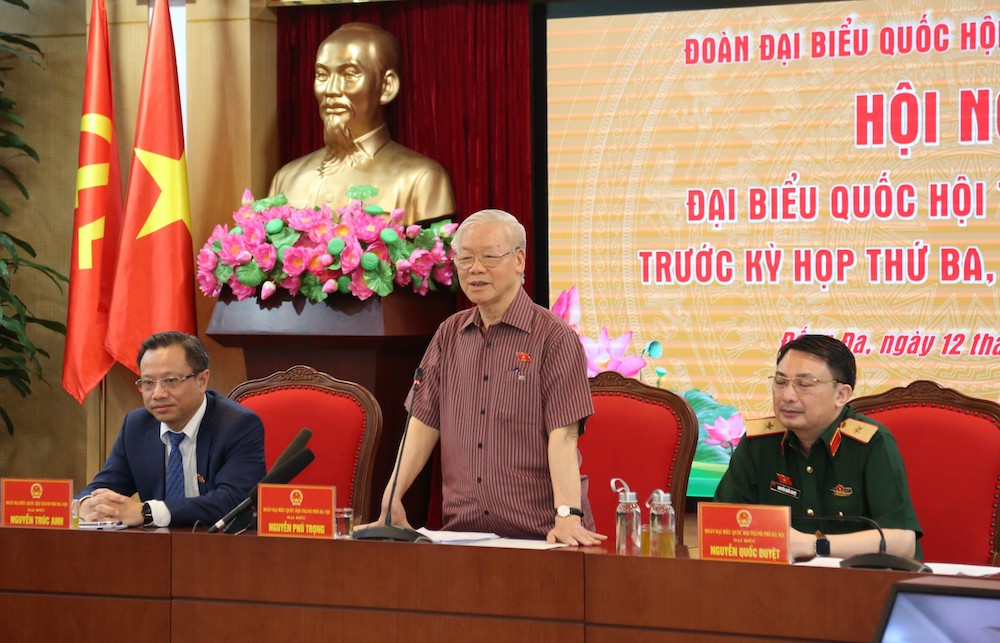 Tổng bí thư: Cán bộ nào vào ban chỉ đạo mà tư túi, vướng vào tham nhũng thì xử trước - Ảnh 1. Tổng bí thư: Cán bộ nào vào ban chỉ đạo mà tư túi, vướng vào tham nhũng thì xử trước - Ảnh 1.