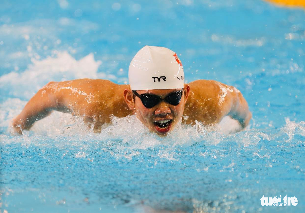 Nối nghiệp chị, em trai Ánh Viên tỏa sáng trong lần đầu dự SEA Games - Ảnh 1. Nối nghiệp chị, em trai Ánh Viên tỏa sáng trong lần đầu dự SEA Games - Ảnh 1.