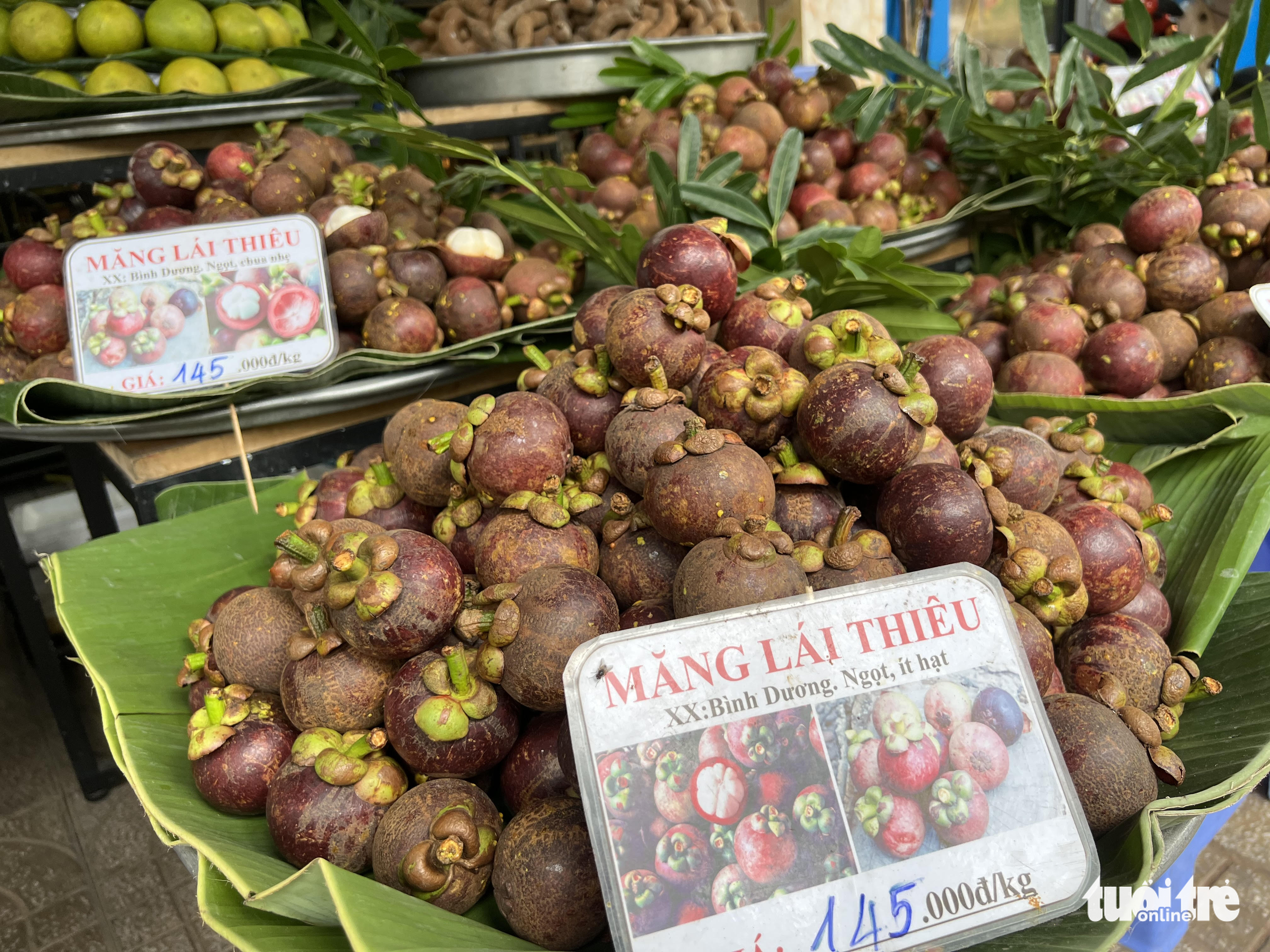 Nông dân trúng giá măng cụt - Ảnh 1.