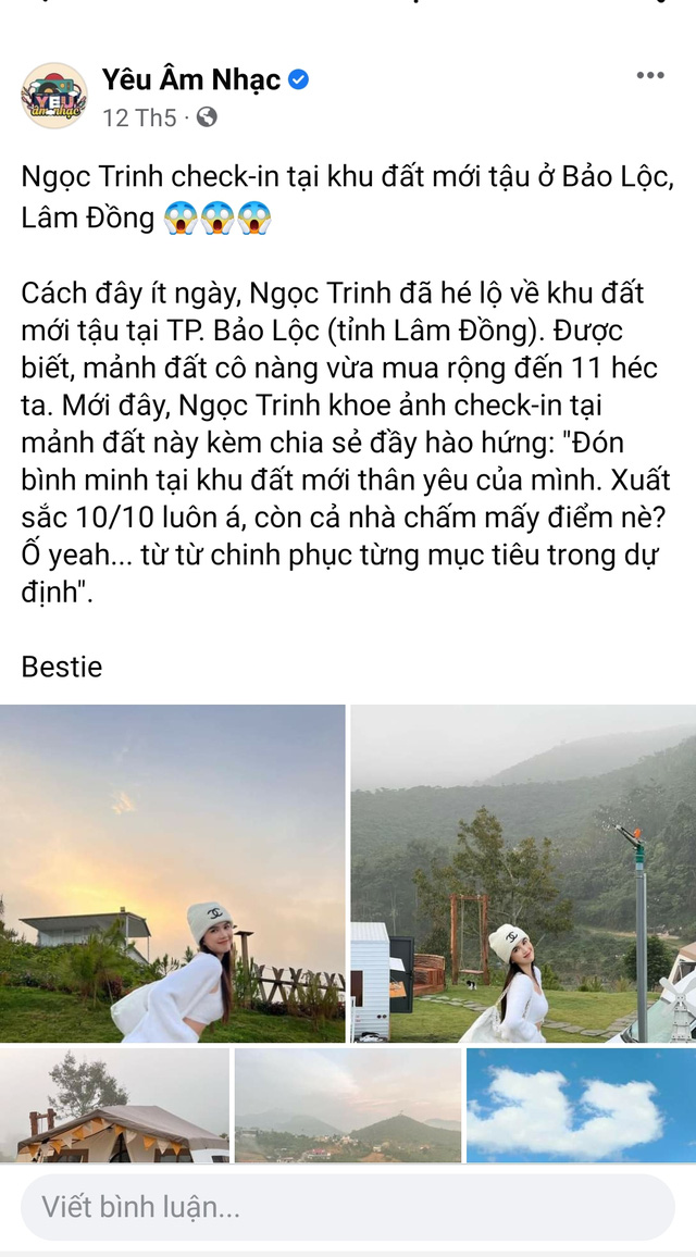 Ngọc Trinh mua 11ha đất xây homestay ở Bảo Lộc là chiêu trò thổi giá đất - Ảnh 3. Ngọc Trinh mua 11ha đất xây homestay ở Bảo Lộc là chiêu trò thổi giá đất - Ảnh 3.