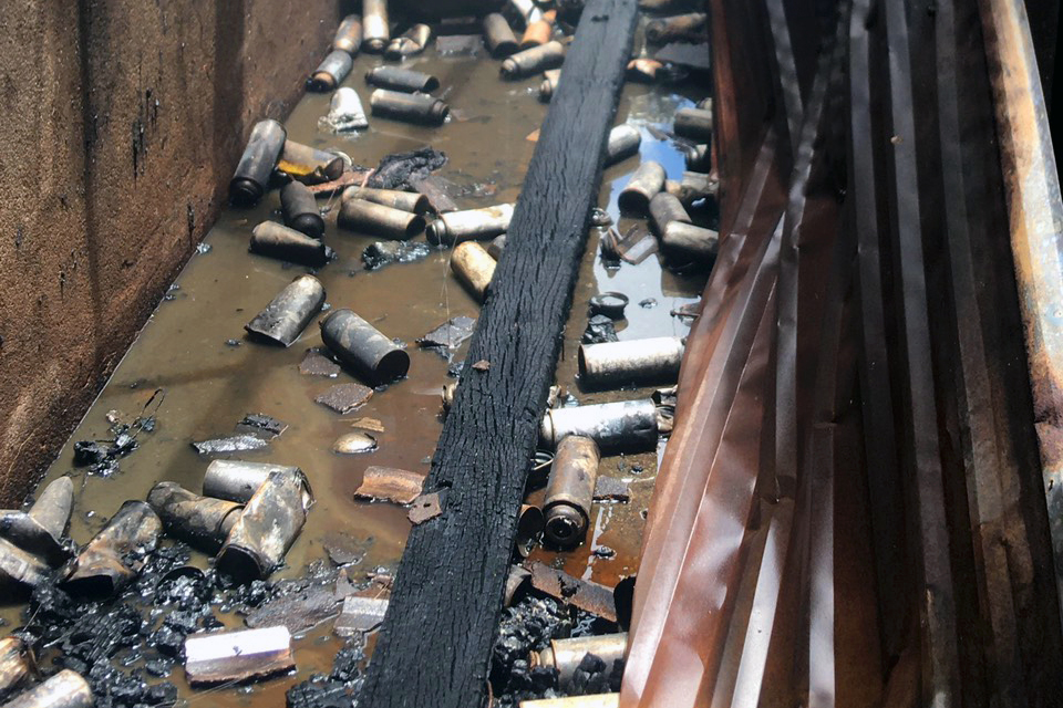 Bình Phước: Cơ sở sang chiết gas cháy nổ, vợ chồng chủ cơ sở nhập viện cấp cứu - Ảnh 2.