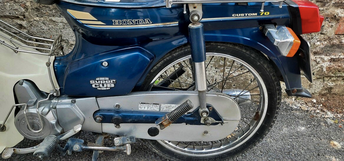 Honda Cub 82 lăn bánh gần 80.000 km, bán lại vẫn được giá 29 triệu đồng - Ảnh 2.