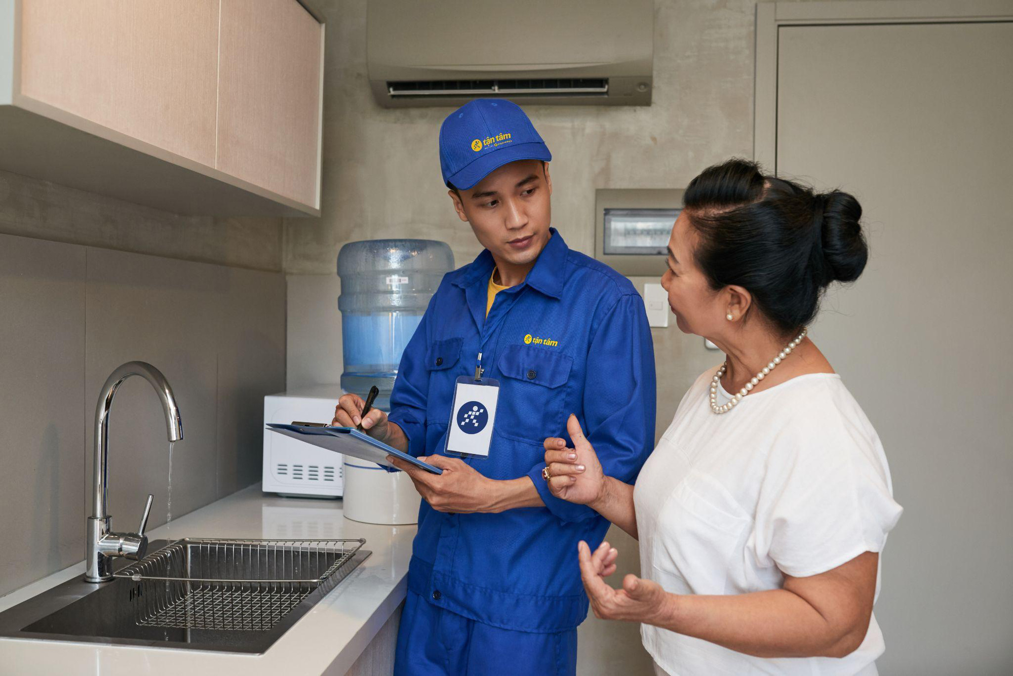 Tận Tâm: Đa dạng dịch vụ sửa chữa, lắp đặt, cam kết đúng giờ - Ảnh 1. Tận Tâm: Đa dạng dịch vụ sửa chữa, lắp đặt, cam kết đúng giờ - Ảnh 1.