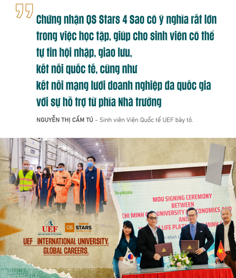 QS STARS 4 Sao - Thành quả quốc tế liên tục đổi mới của UEF - Ảnh 10.
