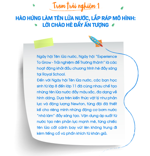 Hào hứng tham gia các trạm trải nghiệm trong mùa hè không sách vở - Ảnh 1.