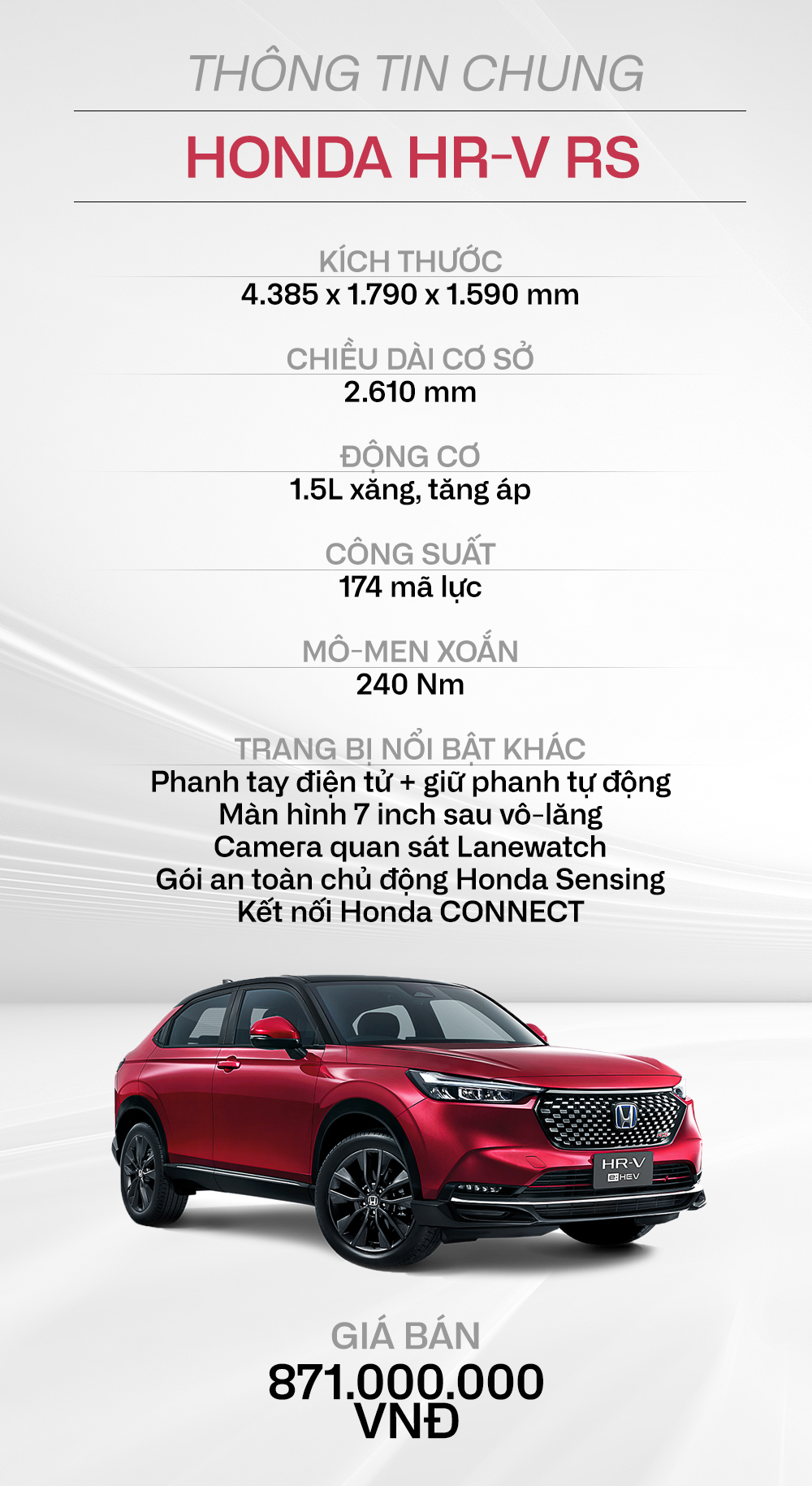 Honda HR-V 2022 ra mắt Việt Nam: Giá từ 826 triệu đồng ngang Hyundai Tucson - Ảnh 3. Honda HR-V 2022 ra mắt Việt Nam: Giá từ 826 triệu đồng ngang Hyundai Tucson - Ảnh 3.