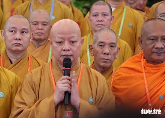 Hòa thượng Thích Lệ Trang làm trưởng Ban trị sự Giáo hội Phật giáo Việt Nam TP.HCM lần thứ X - Ảnh 3. Hòa thượng Thích Lệ Trang làm trưởng Ban trị sự Giáo hội Phật giáo Việt Nam TP.HCM lần thứ X - Ảnh 3.