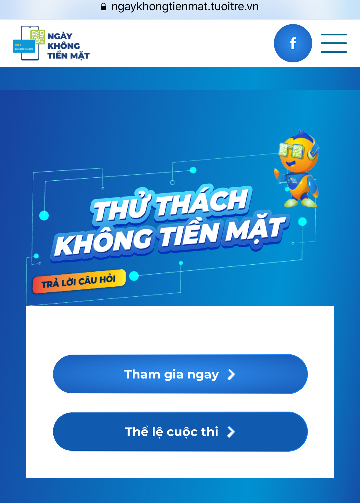 Mini game Thử thách không tiền mặt giải thưởng lên đến 20 triệu đồng - Ảnh 1. Mini game Thử thách không tiền mặt giải thưởng lên đến 20 triệu đồng - Ảnh 1.