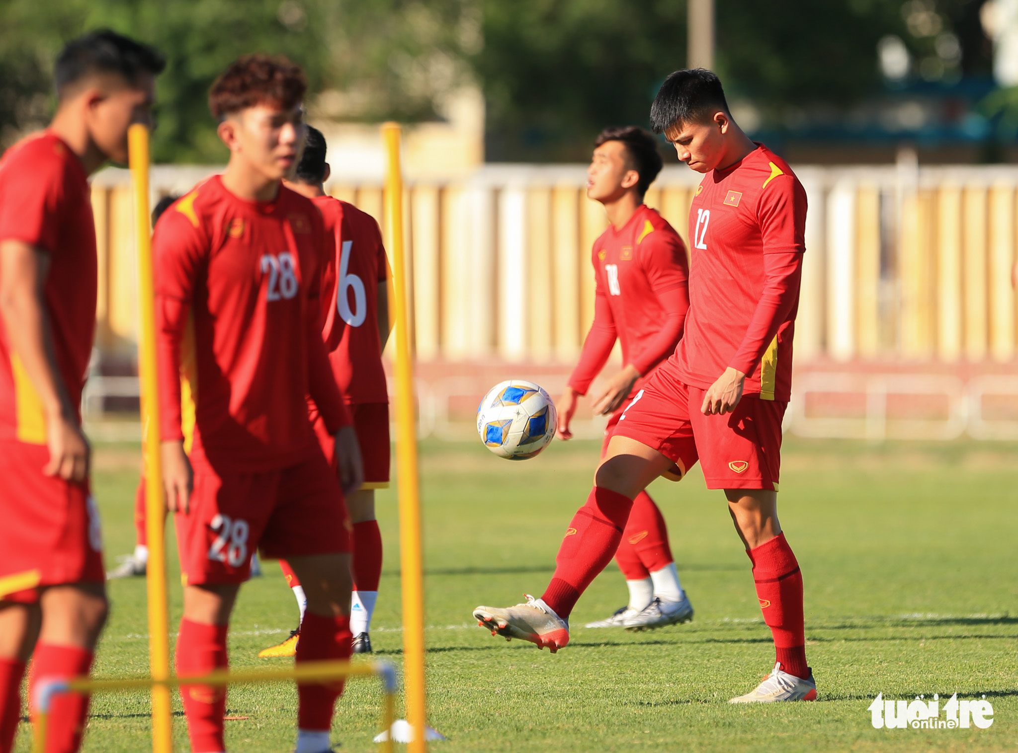 Nhiều cầu thủ đau bụng, U23 Việt Nam mất trụ cột trước trận gặp U23 Thái Lan - Ảnh 1. Nhiều cầu thủ đau bụng, U23 Việt Nam mất trụ cột trước trận gặp U23 Thái Lan - Ảnh 1.