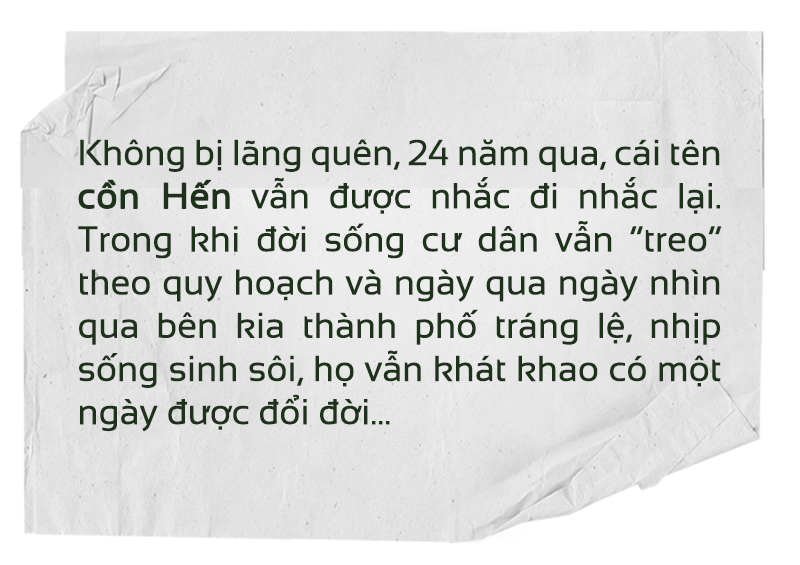 Cồn Hến - nỗi khát khao 24 năm bên kia thành Huế - Ảnh 1.