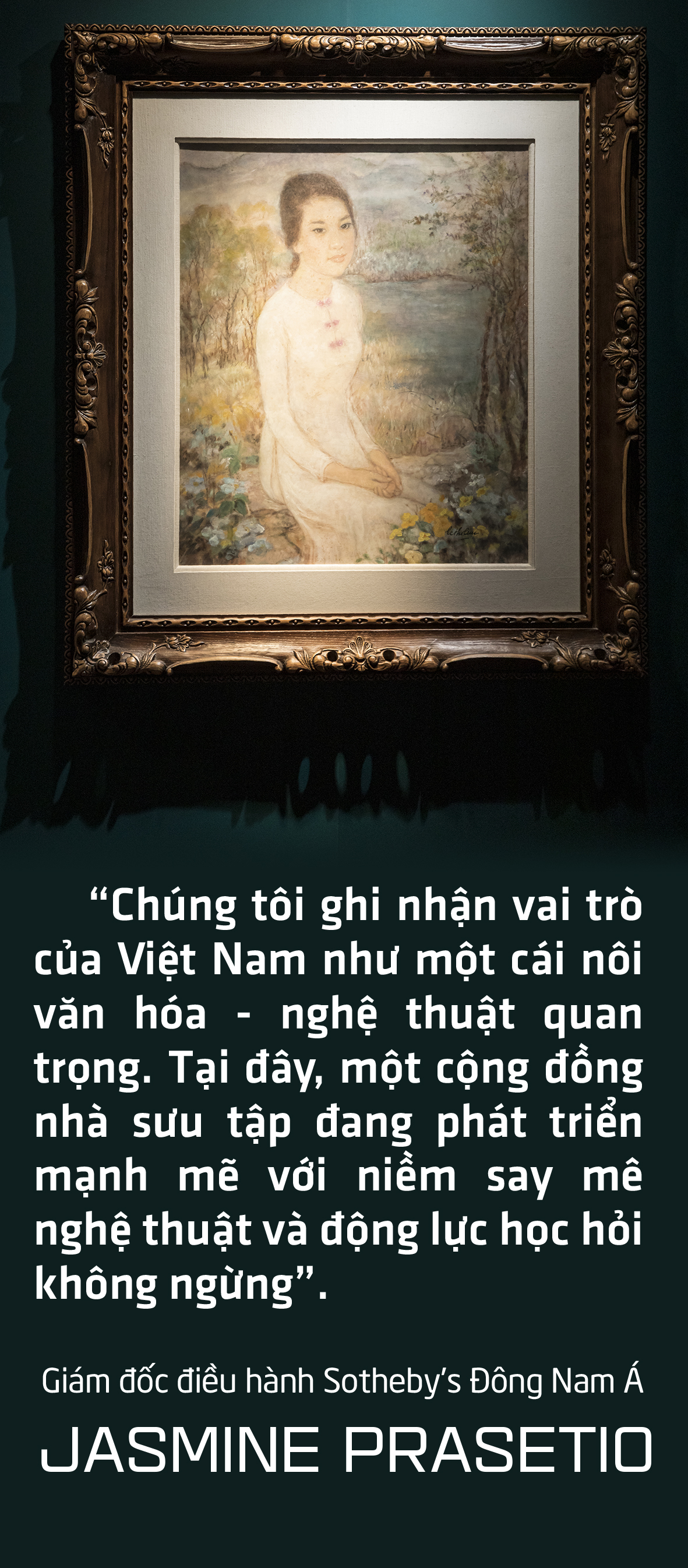 Sotheby’s lần đầu ở Việt Nam: Để ngắm tranh với niềm rung động - Ảnh 10.