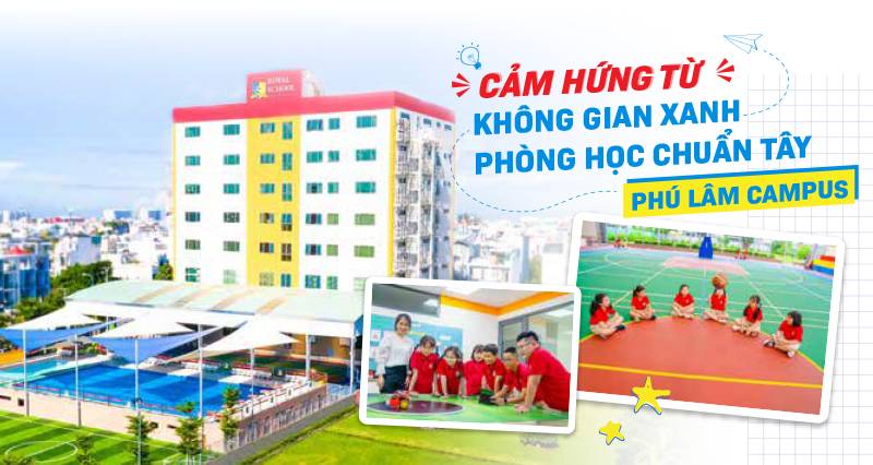Cảm hứng từ không gian xanh, phòng học ‘chuẩn Tây’ của Royal School Phú Lâm - Ảnh 10.
