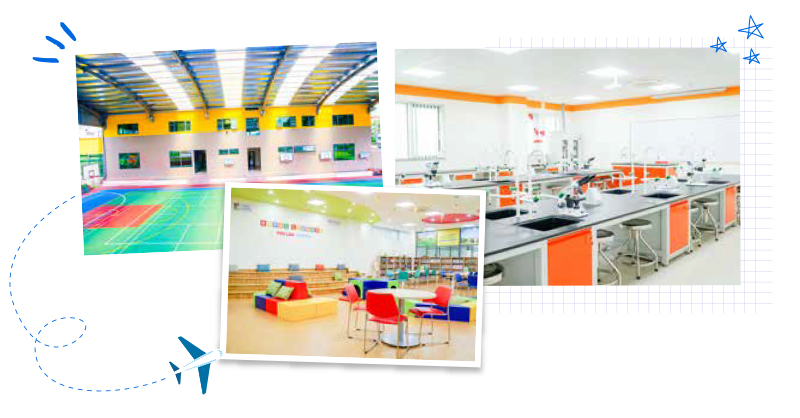 Cảm hứng từ không gian xanh, phòng học ‘chuẩn Tây’ của Royal School Phú Lâm - Ảnh 2.
