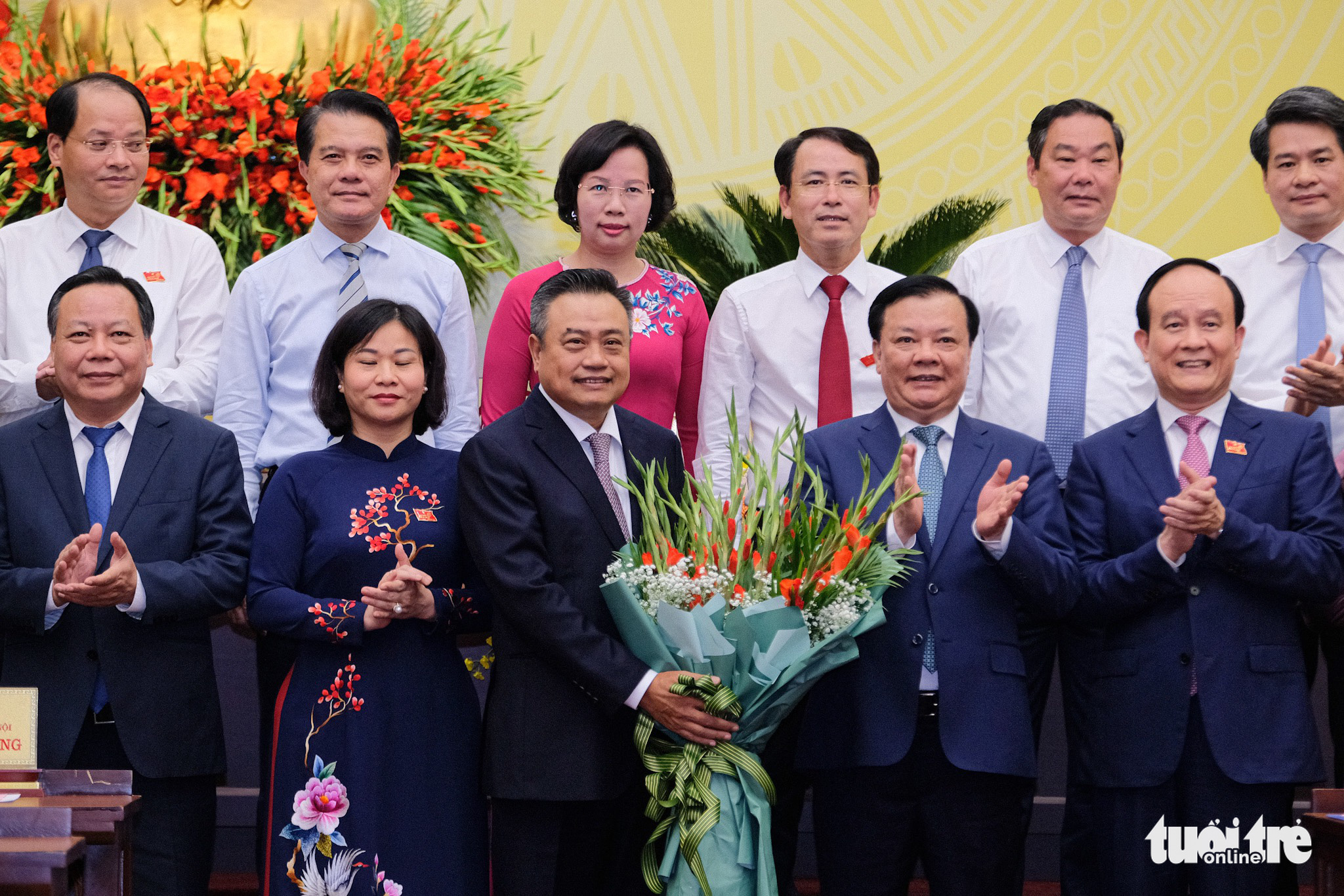 Tân Chủ tịch Hà Nội Trần Sỹ Thanh: Kiên quyết loại bỏ những cán bộ, công chức tiêu cực, vô cảm - Ảnh 2. Tân Chủ tịch Hà Nội Trần Sỹ Thanh: Kiên quyết loại bỏ những cán bộ, công chức tiêu cực, vô cảm - Ảnh 2.