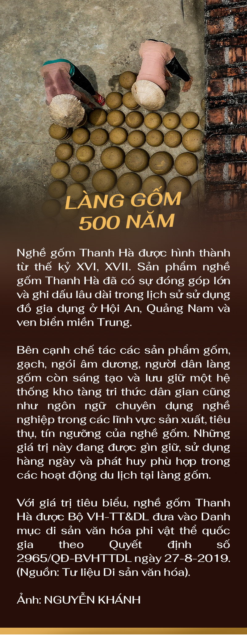 Gốm Thanh Hà - di sản bên dòng sông mẹ Thu Bồn - Ảnh 18.