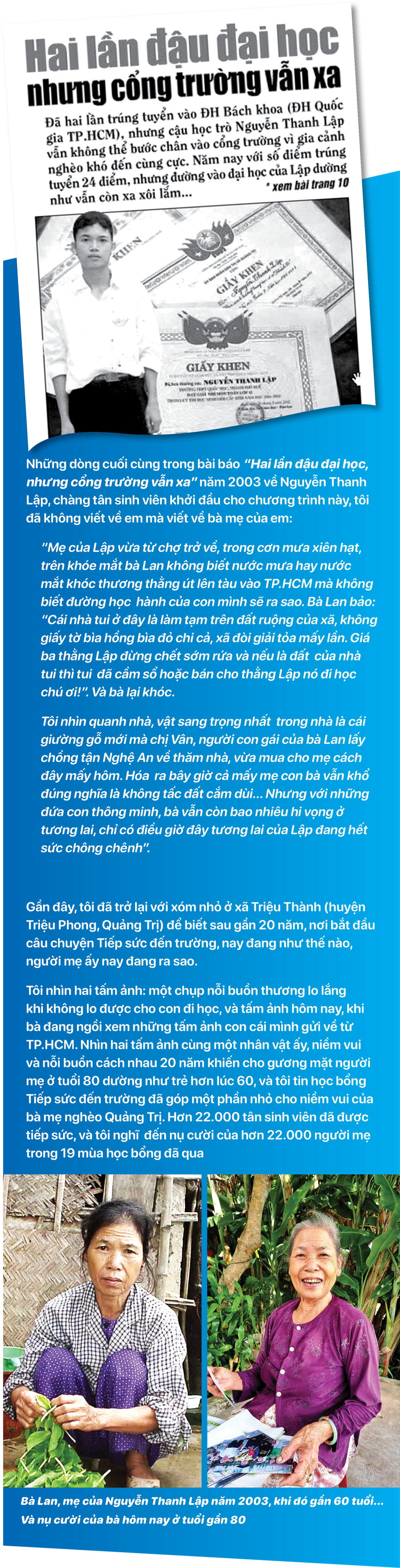 20 mùa Tiếp sức đến trường: Tấm lòng những ngày đầu vượt khó - Ảnh 2.