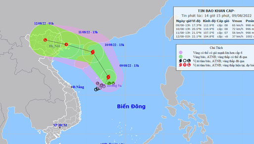 Áp thấp nhiệt đới mạnh lên thành bão số 2, di chuyển nhanh và hướng vào vịnh Bắc Bộ - Ảnh 1. Áp thấp nhiệt đới mạnh lên thành bão số 2, di chuyển nhanh và hướng vào vịnh Bắc Bộ - Ảnh 1.