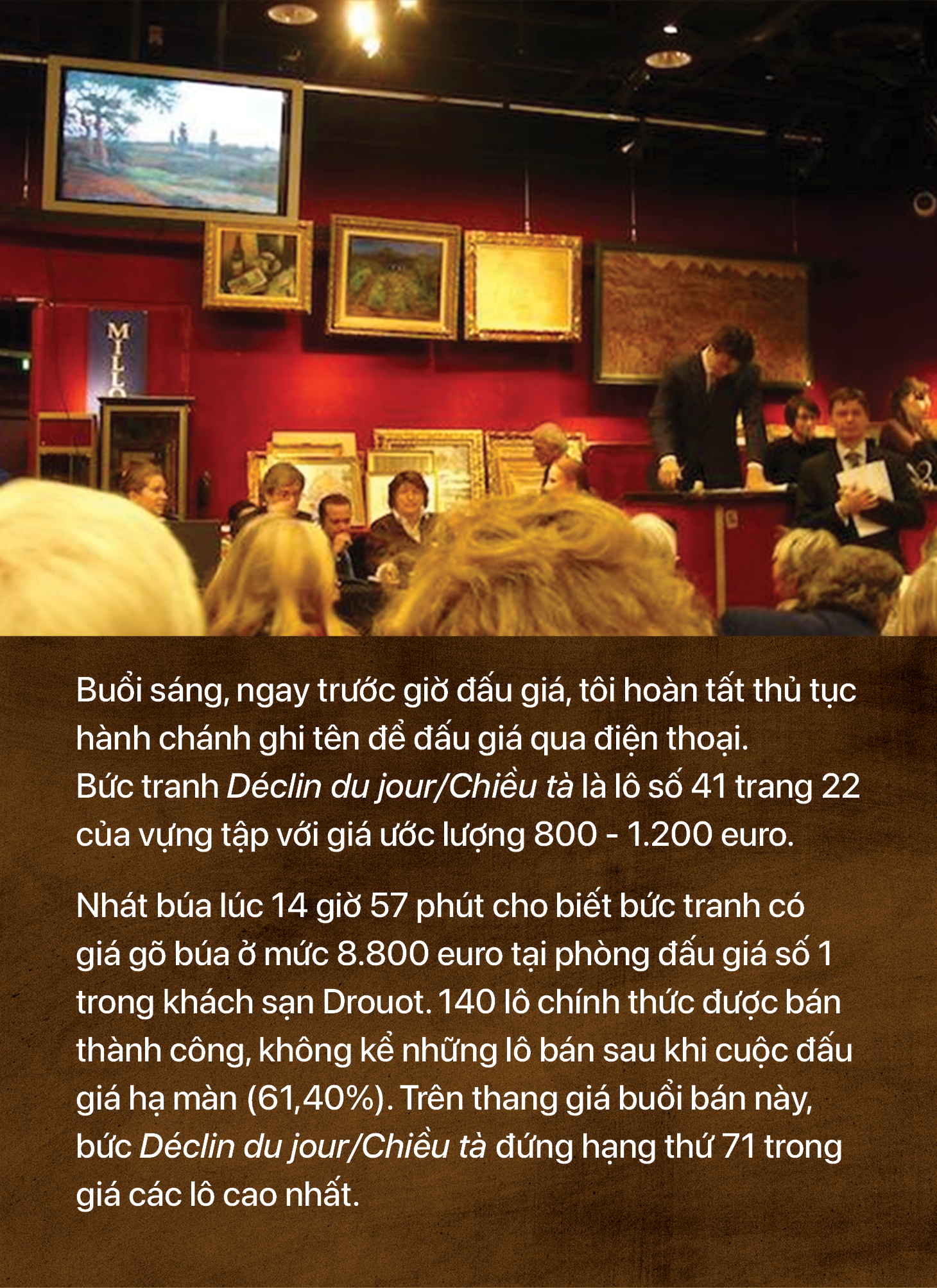 Phỏng vấn người sở hữu bức tranh Chiều tà của vua Hàm Nghi - Ảnh 6.