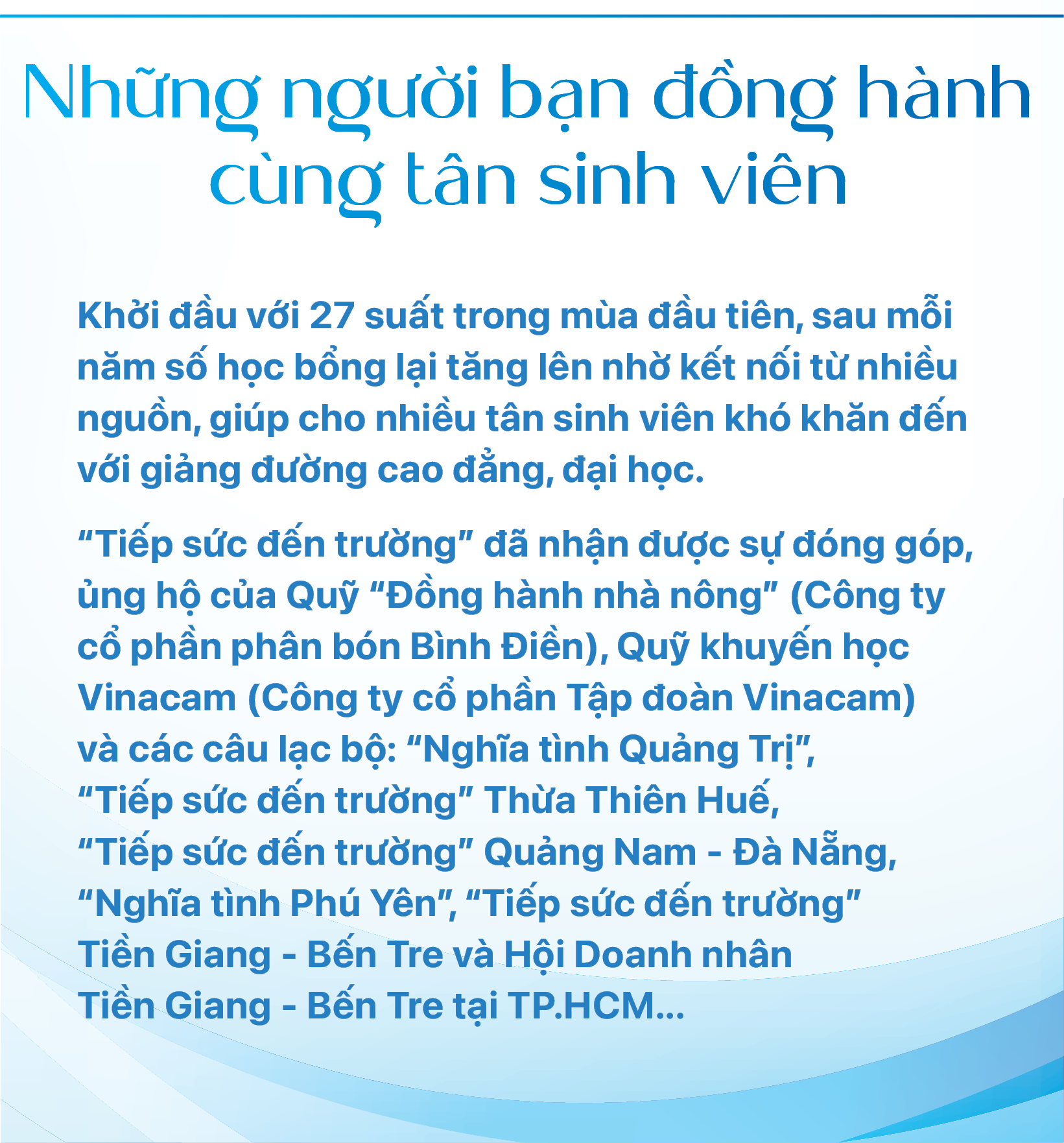 20 năm học bổng Tiếp sức đến trường: Chiếc cầu của lòng nhân ái - Ảnh 11.