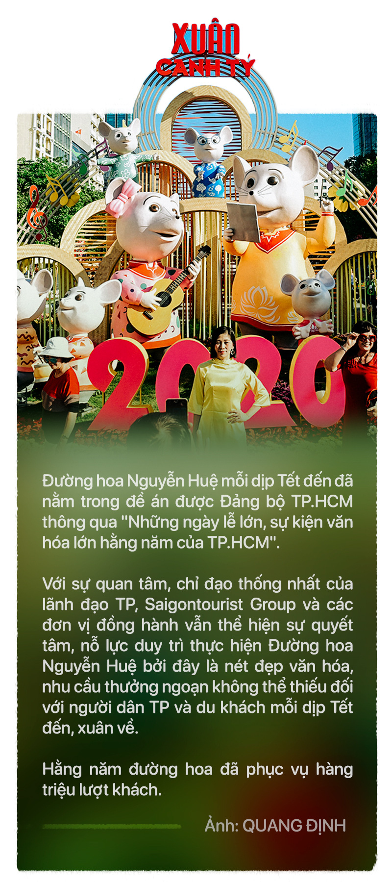 20 năm Đường hoa Nguyễn Huệ: Nét đẹp văn hóa dịp Tết cổ truyền tại TP.HCM - Ảnh 6.
