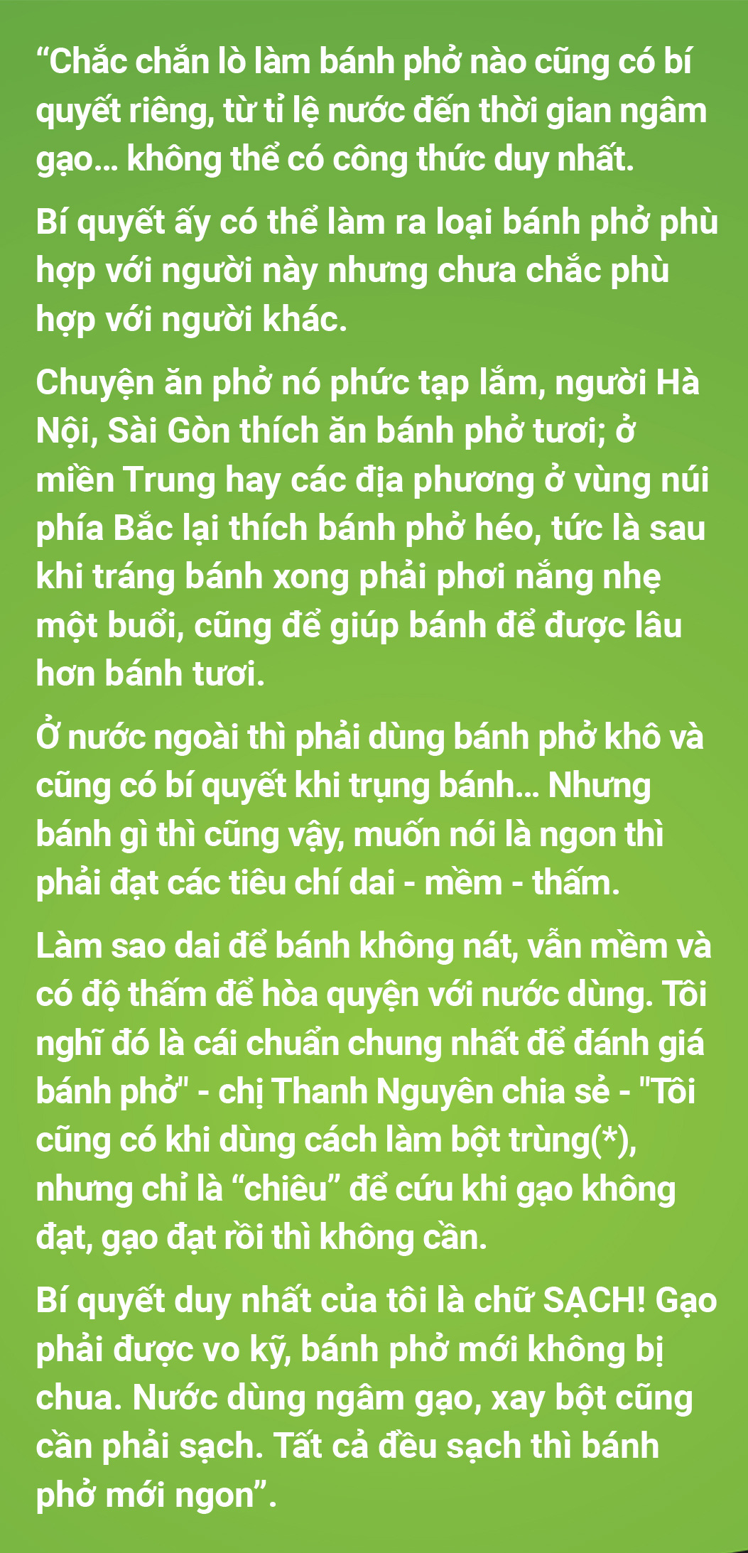Bánh phở: Nghề ăn cũng lắm nhiêu khê - Ảnh 6.