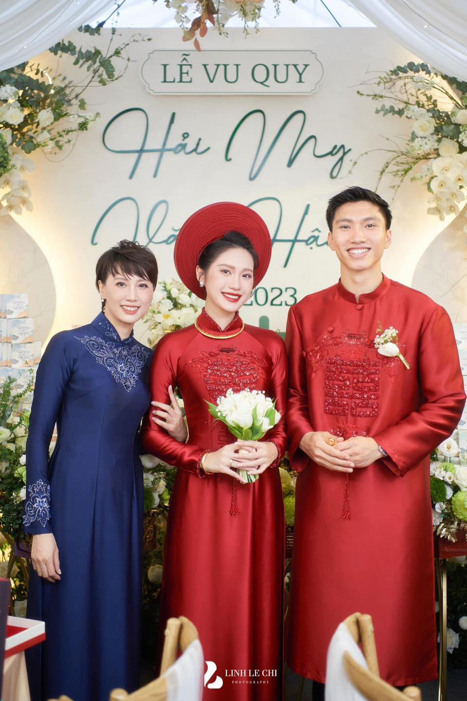 Đám cưới đậm chất truyền thống của Đoàn Văn Hậu- Doãn Hải My- Ảnh 6.