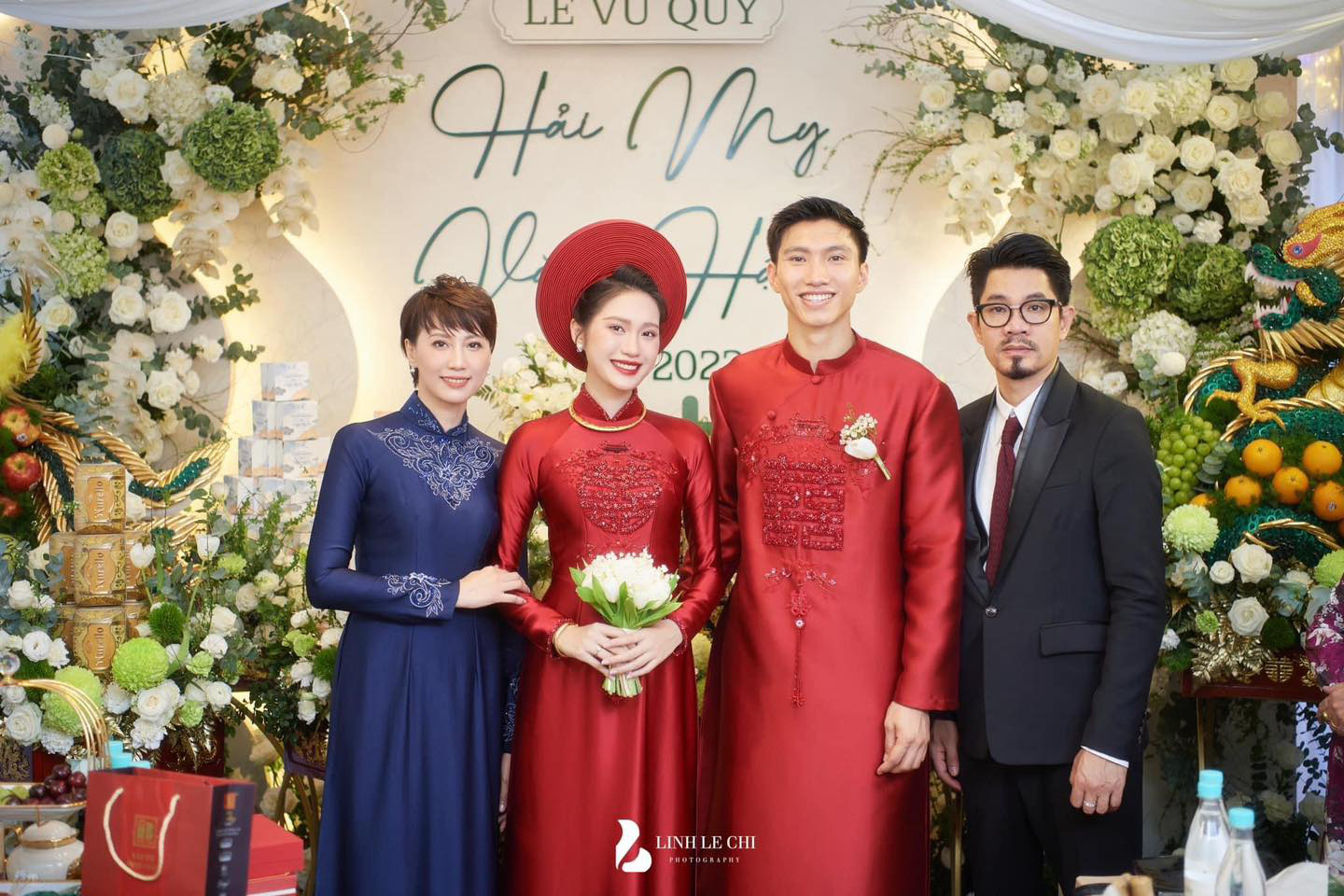 Đám cưới đậm chất truyền thống của Đoàn Văn Hậu- Doãn Hải My- Ảnh 10.