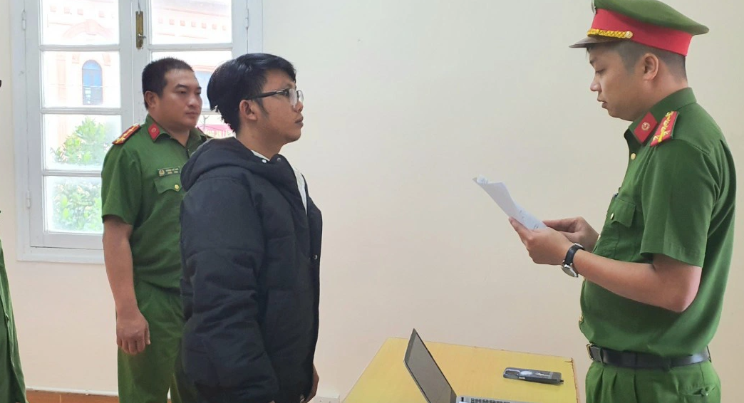 Bắt nhân viên Làng Cù Lần vụ 4 du khách Hàn Quốc tử vong - Ảnh 1. Võ Lê Thái (30 tuổi, quê An Giang), nhân viên lái xe khu du lịch Làng Cù Lần - Ảnh: Công an cung cấp