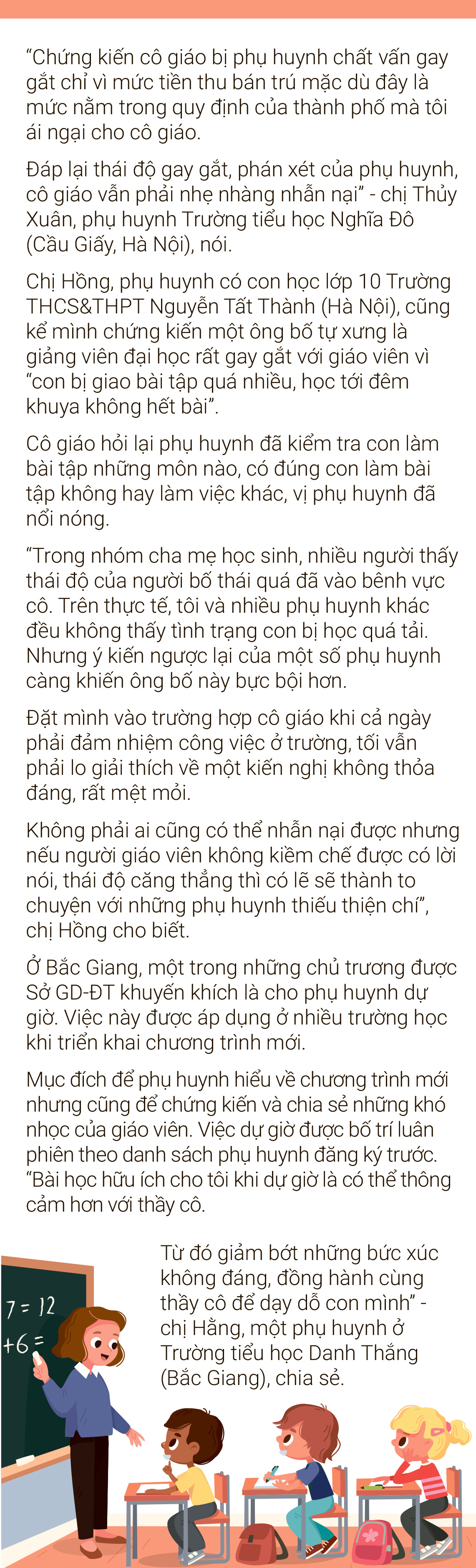 Quyền lực của phụ huynh và nỗi sợ của người thầy - Ảnh 9.
