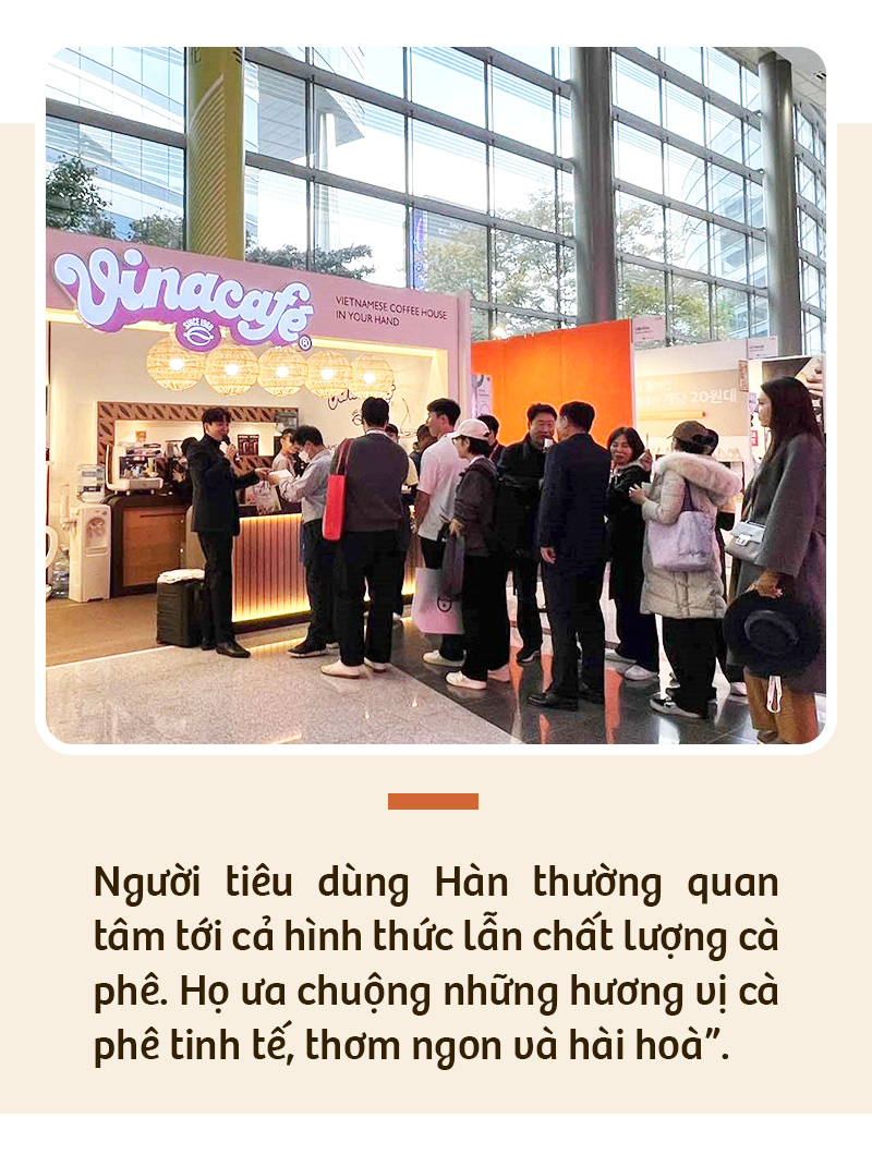 Nhìn lại hành trình ghi dấu ấn tượng tại Hàn Quốc của thương hiệu cà phê Việt Vinacafé - Ảnh 2.