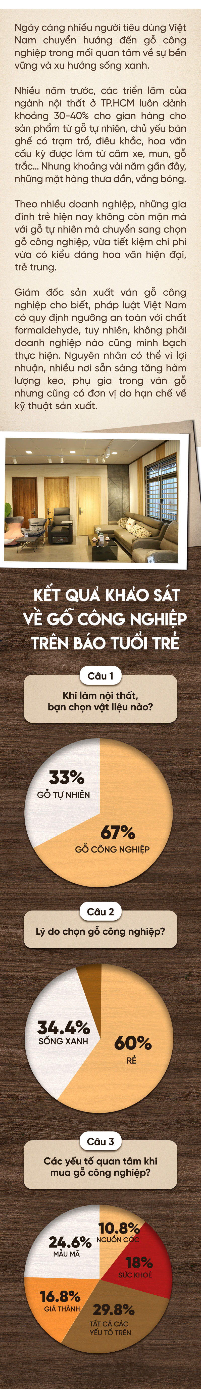 Gỗ công nghiệp theo chuẩn mới sẽ an toàn hơn - Ảnh 9.