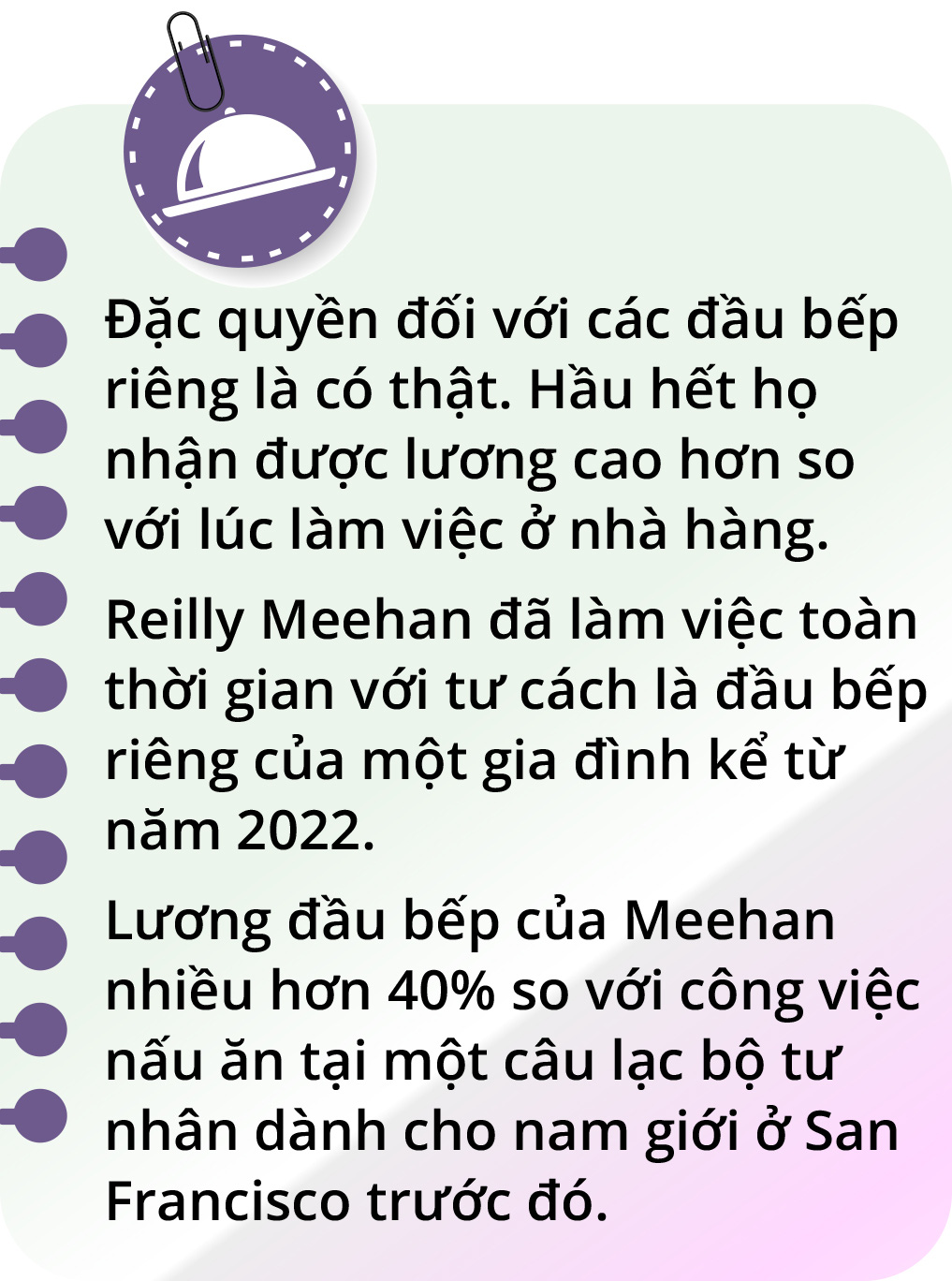 Cuộc đời sang chảnh và cô quạnh của các đầu bếp riêng - Ảnh 5.